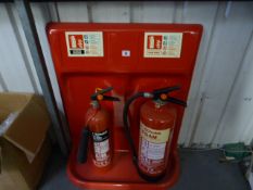 *2 x Fire Extinguishers - Foam & Co2