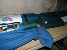 2 Folding Chairs - Beach Shelter and 2 Man Tent