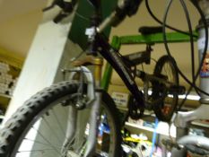 Solar Townsend Black and Silver Mountain Bike with Suspension