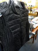 *2 Small Black Sleeveless Padded Tops