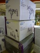 *2 Plumsure and 1 Cook & Lewis Sets of Bath Taps