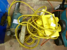 110v Makita Grinder & splitter Box