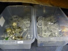 2 Boxes containing Drinking Glassware
