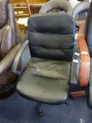 Black Swivel Office Chair