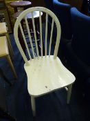 Ercol White Painted Chair
