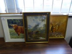Framed Prints & Tiled Panels of Cattle