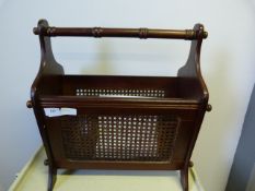 Mahogany Magazine Rack