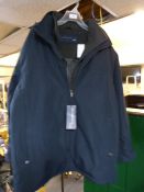 *Gent's Weatherproof Navy Blue Hooded Jacket - XL
