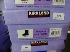 *Kirkland Sheepskin Boots - Black Size 10