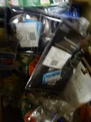 *Mixed box containing Assorted Plumbing Accessories including Garden Tap Kits - Toilet Siphons -