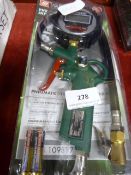 Parkside Pneumatic Tyre Inflator with Digital Gauge