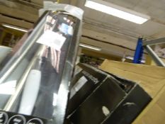 *5 Assorted Chrome  Riser Rails with Hoses and Shower Heads