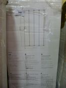 *840 x 1400mm 4 Fold Bath Screen