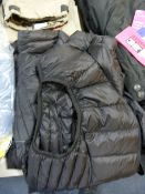 *2 Lady's Small Sleeveless Black Padded Tops