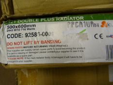 *500 x 600 T21 Double Panelled Radiator