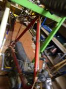 Red Claude Butler Racing Cycle Frame