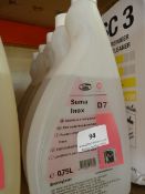 *6 x 750ml of Sumo Inox D7 Stainless Steel Polish