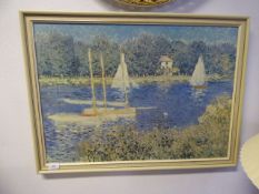 Framed Claude Monet Print