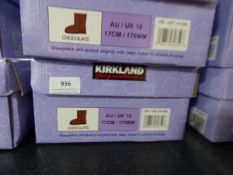 *Kirkland Sheepskin Boots - Chocolate Size 10