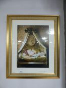 Gilt Framed Print - Fairies Days End