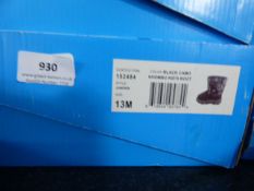 *Black Khombu Children's Boots Size 13