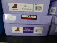 *Kirkland Sheepskin Boots - Chocolate Size 2