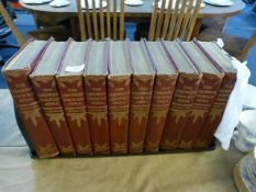 Art Deco Book Shelf with 10 Children's Encylopedia