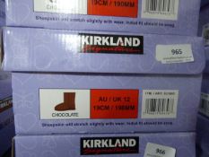 *Kirkland Sheepskin Boots - Chocolate Size 12