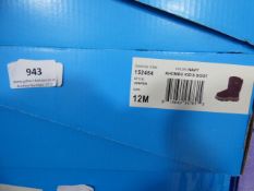 *Navy Khombu Children's Boots Size 12