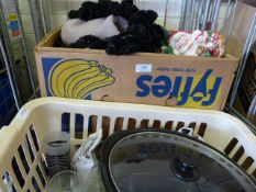 Trolley containing Mixed Items of Bric-a-Brac , Decorative Wares etc