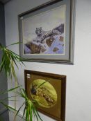 2 Framed Prints Depicting Tigers