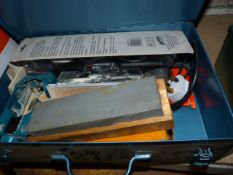 Box containing Electric Sander etc