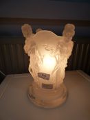 Lalique Style Table Lamp - The 4 Graces