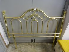 Brass Effect Head Board