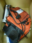 *Box containing Cycle Footpumps - Brush Heads etc