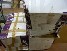 *3 Cook & Lewis White WC's with Cisterns