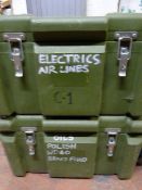 2 Plastic Storage Boxes