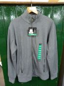 *Men's Full Zip Sweatshirt - Large