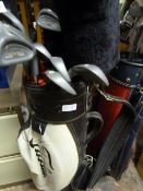 Set of Dunlop Irons and Woods in Bag