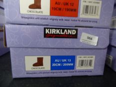 *Kirkland Sheepskin Boots - Black Size 9