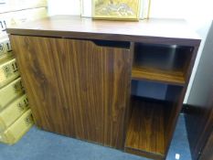 *Seattle Hideaway Desk in Walnut Effect