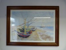 Framed Van Gogh Print