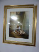 Gilt Framed Print - The Attic