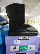 *Kirkland Sheepskin Boots - Chocolate Size 1