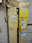 *Fully Framed Bath Screen - Pearl Silver