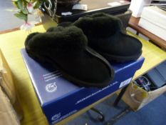*Shearling Slippers - Size 4
