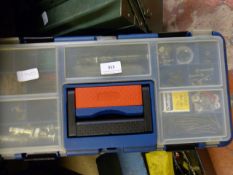 Blue Plastic Tool Box