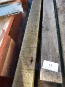 Bundle of 2 x 1 Tanalised Timber