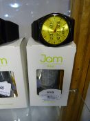 Jam Time Wrist Watch Yellow Face