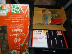 Box of Christmas Lights
